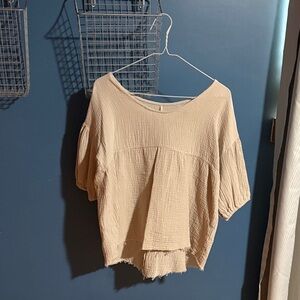 Women's Cream Top